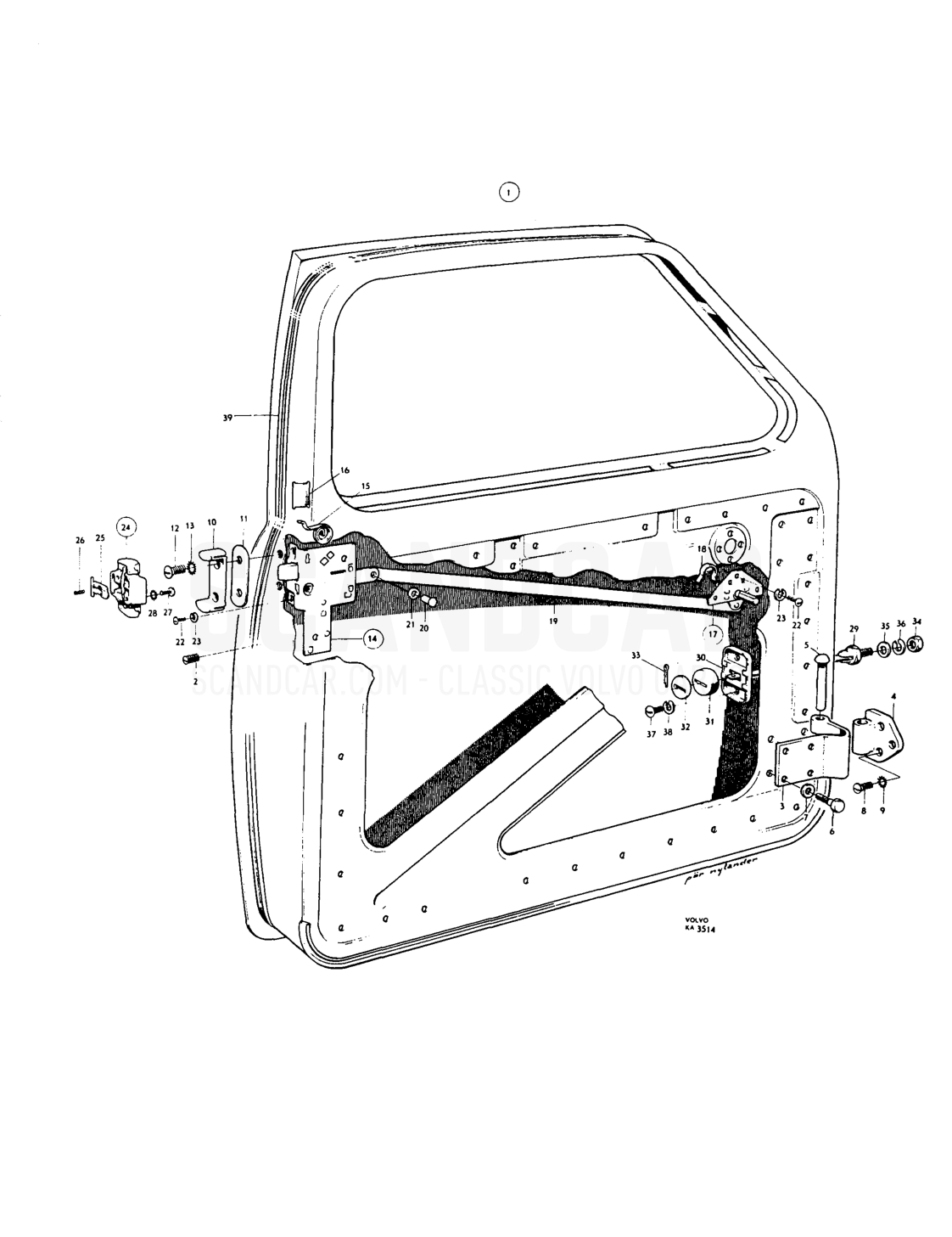 Body Luggage compartment